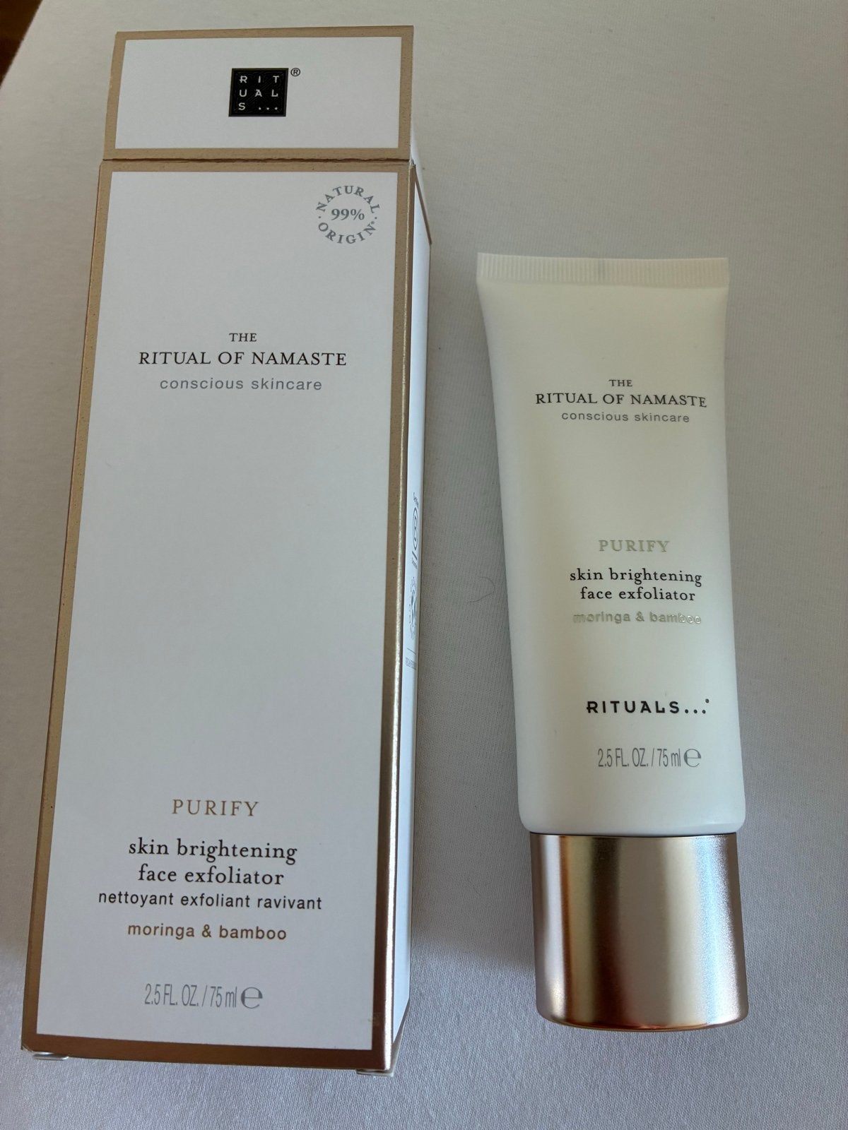 Rituals Skin Brightening Face Exfoliator - Nieuw!, Ophalen of Verzenden, Nieuw, Gehele gezicht, Verzorging