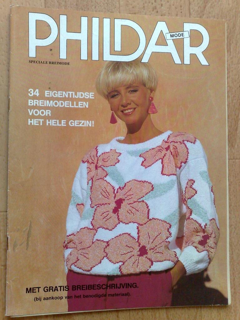Phildar Breimode Special voor het hele gezien, Verzenden, Zo goed als nieuw, Breien, Patroon of Boek