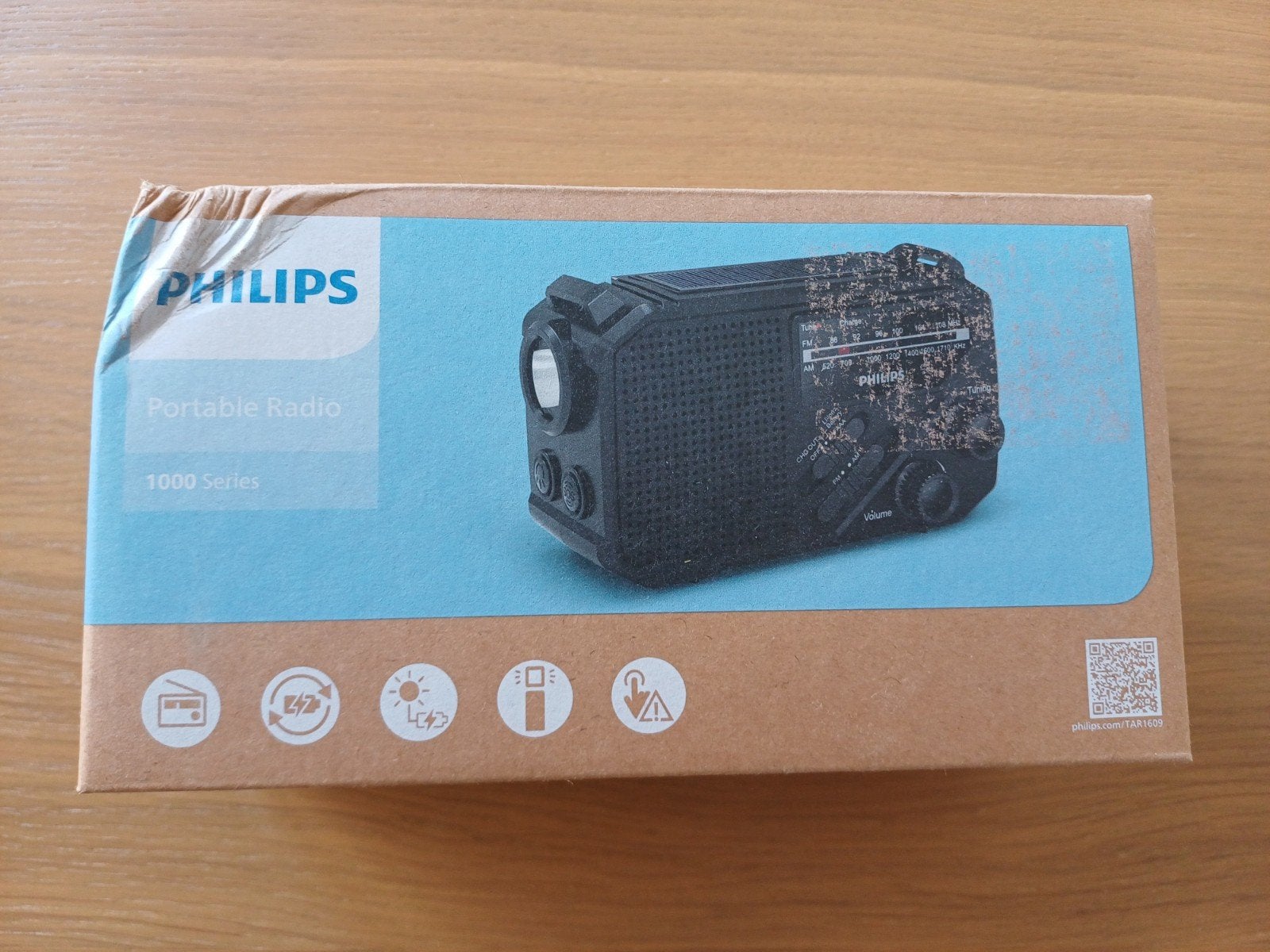 Philips (nood)radio TAR1609/00, Ophalen of Verzenden, Nieuw