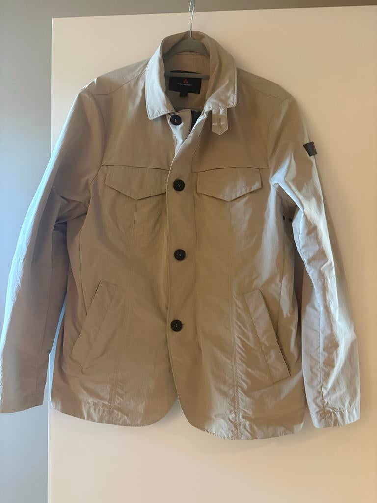 Stijlvolle Peuterey jas - Maat M, Ophalen of Verzenden, Zo goed als nieuw, Maat 48/50 (M), Beige
