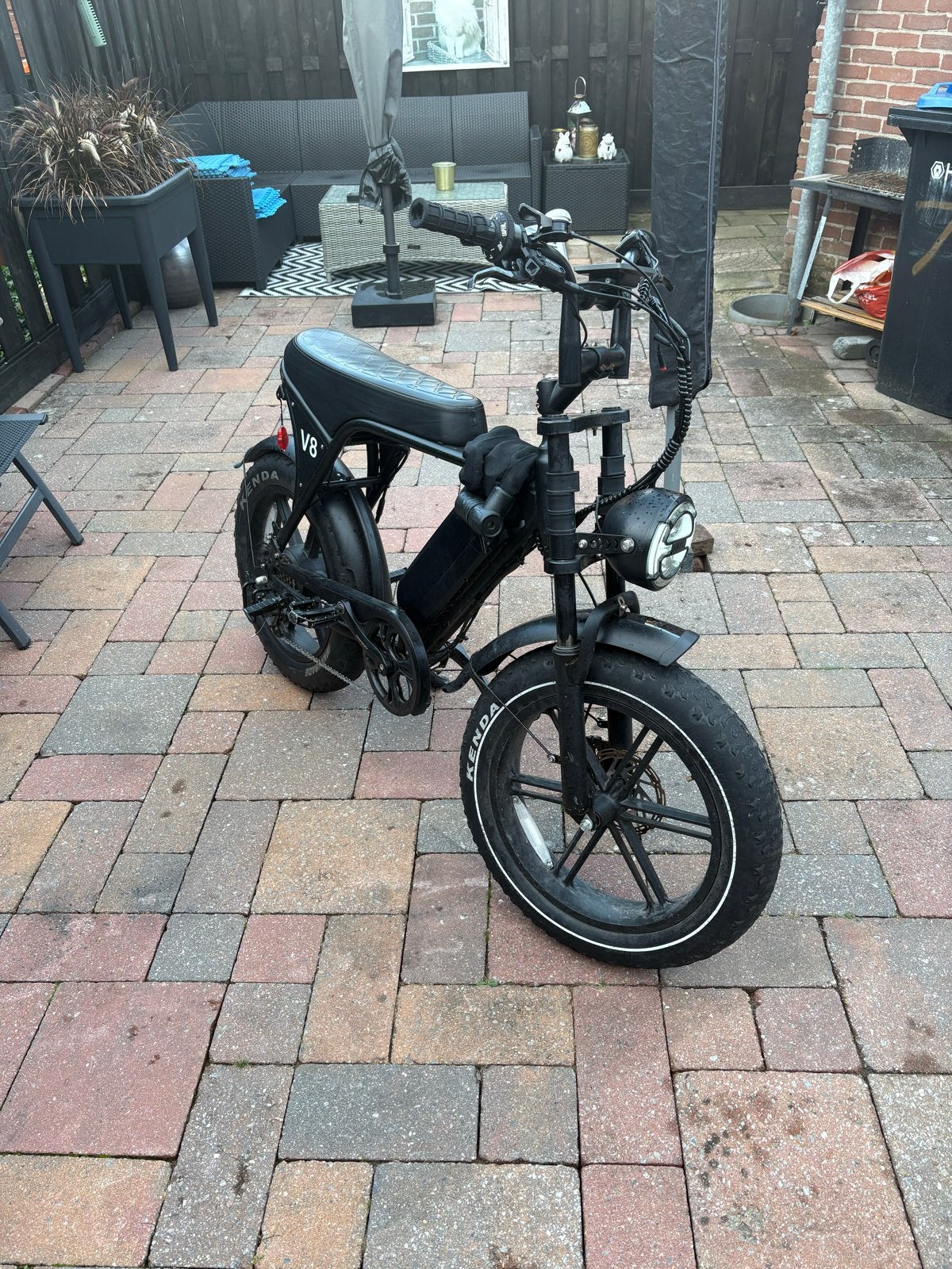 Fatbike V8 met lange accuduur, Gebruikt, Minder dan 47 cm, 50 km per accu of meer, Ophalen