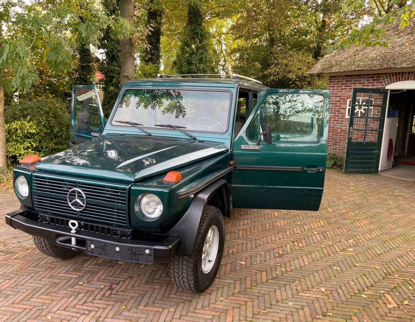 Komt binnen! 300GD BELASTINGVRIJ W460 topstaat!!, Stof, G-Klasse, 2996 cc, Bedrijf