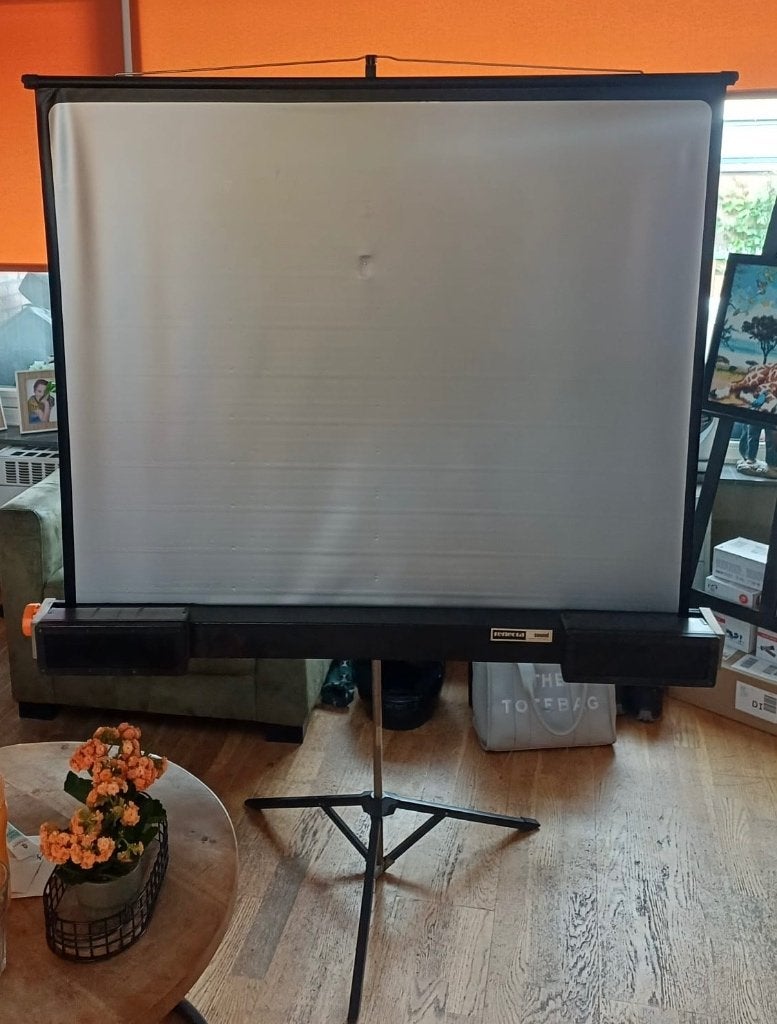Dia film projectie scherm, Ophalen, Nieuw