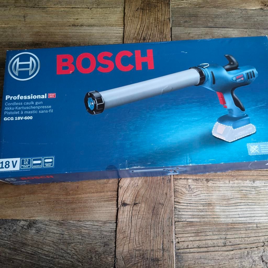 Bosch GCG 18V-600 Professional Accu Kitspuit (Nieuw in doos), Doe-het-zelf en Verbouw, Gereedschap | Handgereedschap, Ophalen of Verzenden