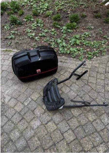 Givi topkoffer met montage beugel voor bandit 1200 1998, Ophalen of Verzenden, Gebruikt