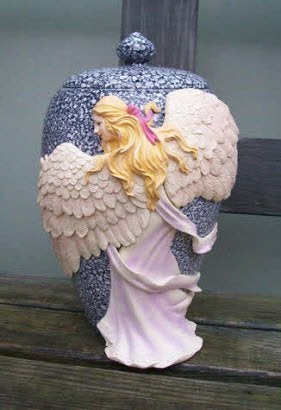 nieuwe keepsake crematie urn met engel, Ophalen, Meerkleurig, Overige stijlen, Nieuw