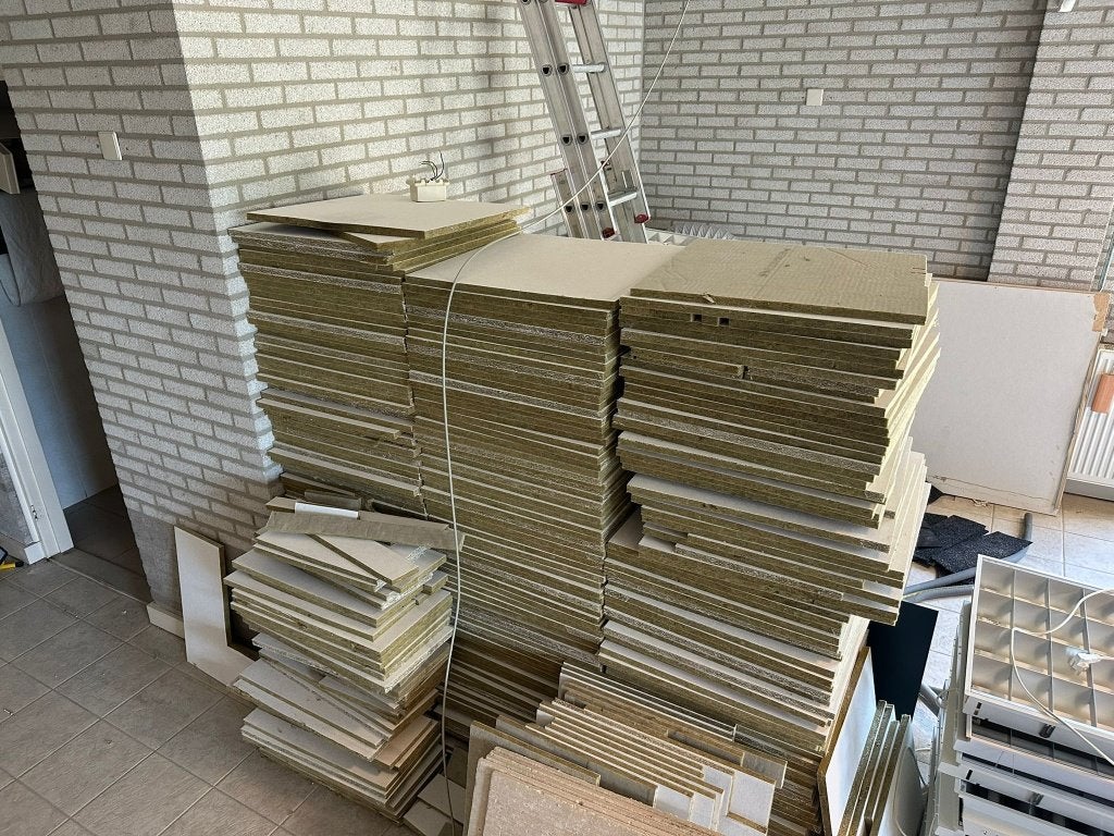 Gratis - Systeem plafondplaten, Ophalen