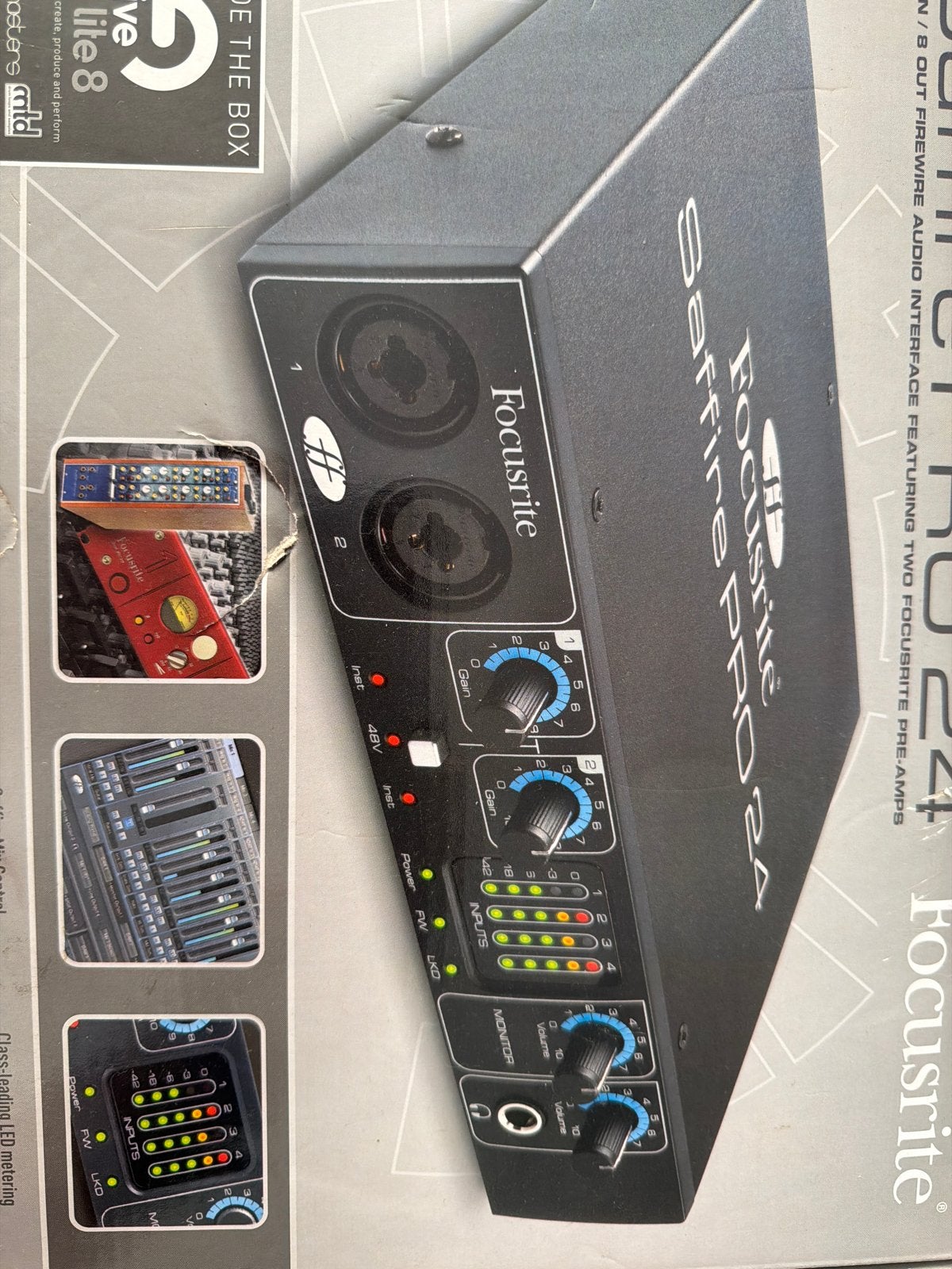 Focusrite Saffire PRO 24 Firewire Audio Interface, Ophalen, Zo goed als nieuw