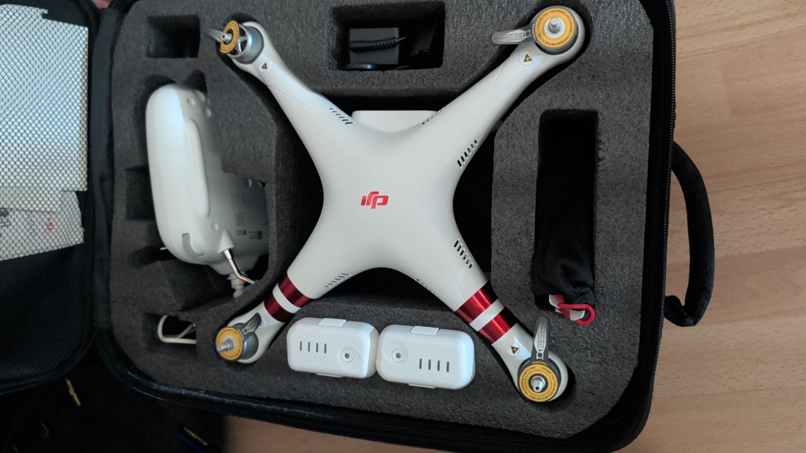 DJI Phantom Drone Compleet Set - Weinig Gebruikt, Cameradrone, Gimbal (camerastabilisatie), Zo goed als nieuw, 1 tot 5 kilometer
