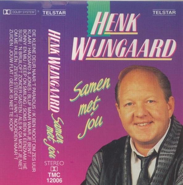 Henk Wijngaard - Samen met jou - TELSTAR cassette, 1 bandje, Ophalen of Verzenden, Zo goed als nieuw, Origineel