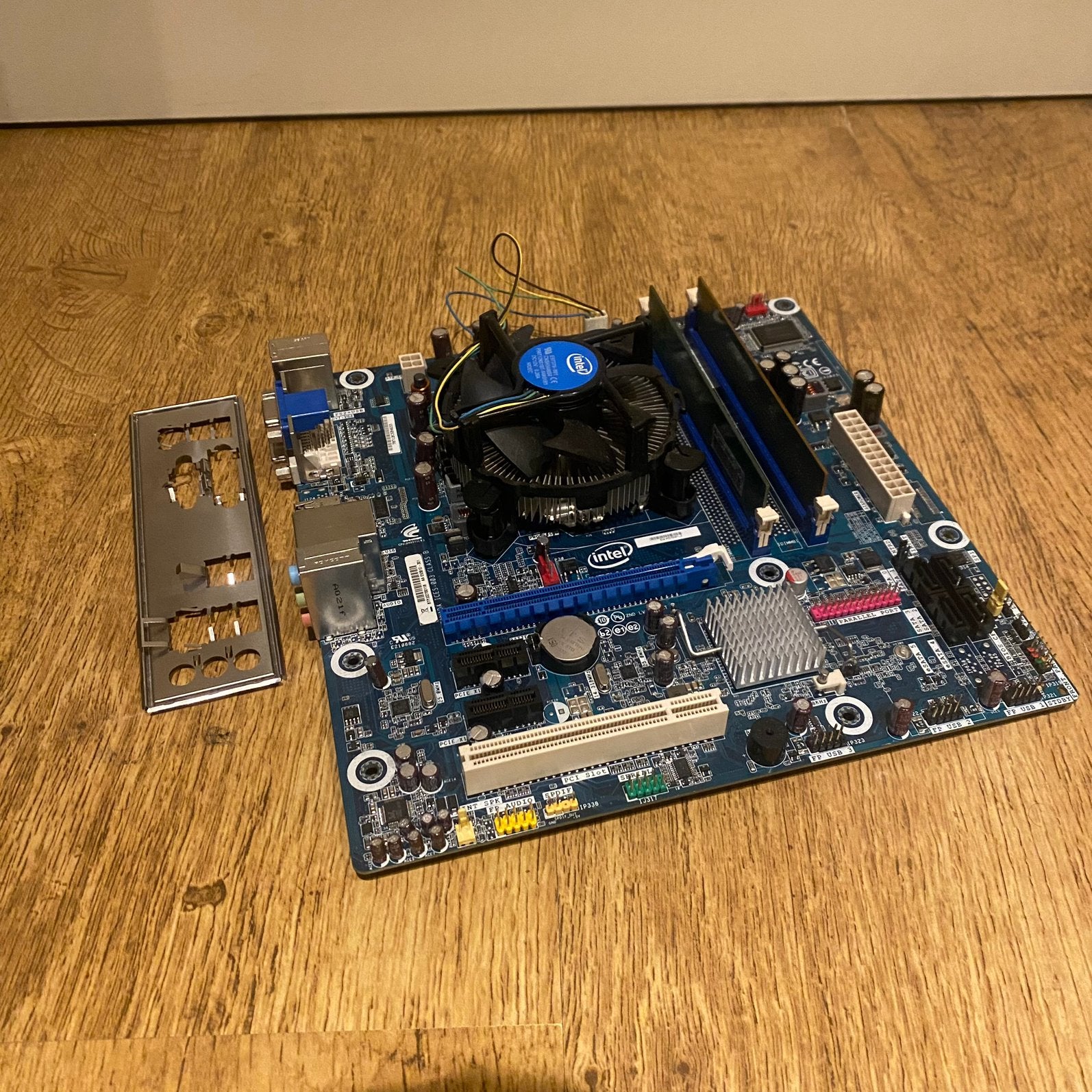 intel DH55PJ met intel Processor, Computers en Software, Moederborden, Gebruikt, Intel, DDR3, Ophalen of Verzenden