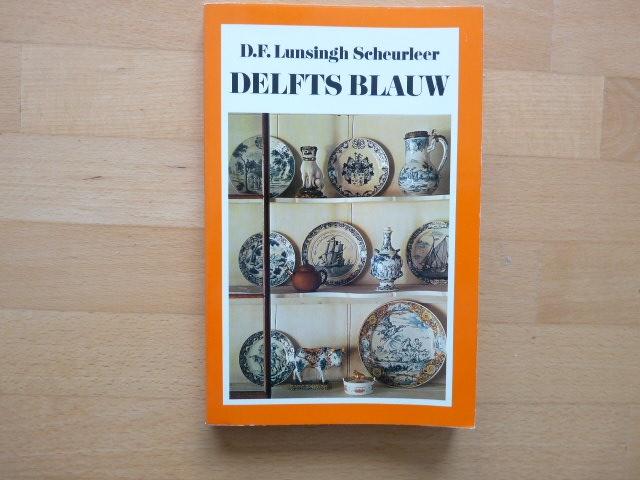 Delfts Blauw D.F. Lunsingh Schreurleer, Antiek en Kunst, Antiek | Keramiek en Aardewerk, Ophalen of Verzenden