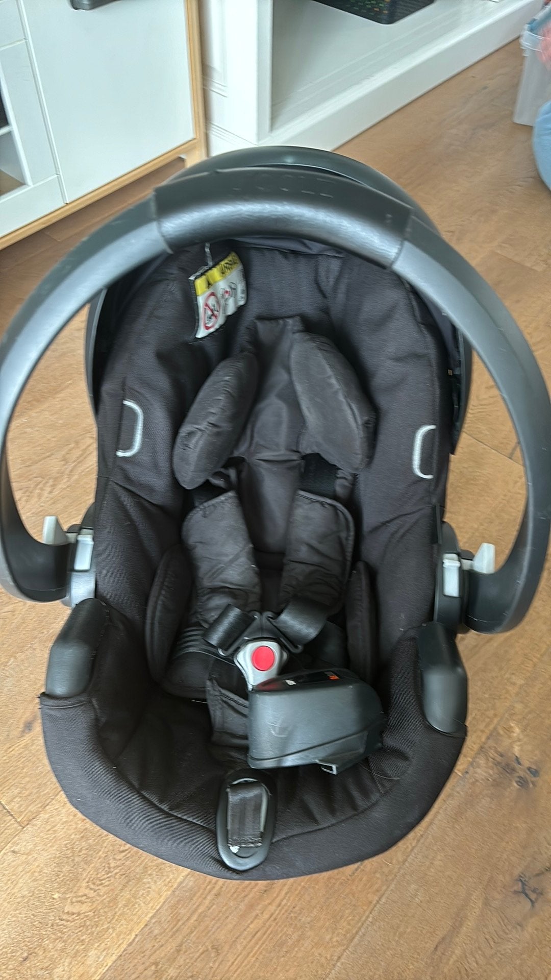 Joolz BeSafe iZi Go Modular autostoel met SIP en boekje, Kinderen en Baby's, Autostoeltjes, Gebruikt, Zijbescherming, Isofix, 0 t/m 13 kg