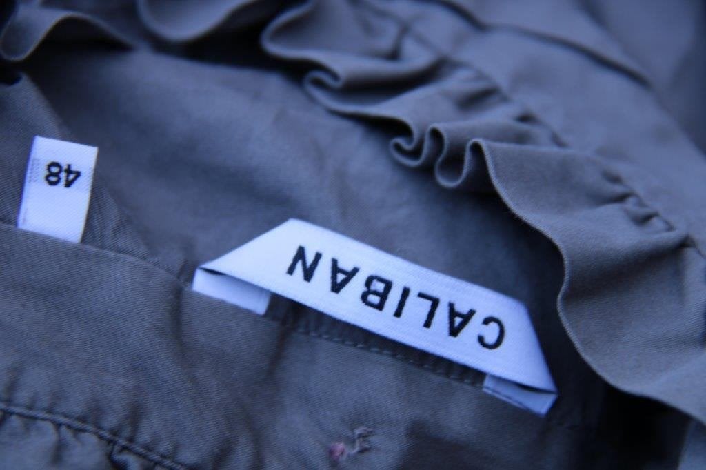 Blouse grijs Caliban mt 48 (IT) EU42 Vaste prijs, Maat 42/44 (L), Ophalen of Verzenden, Zo goed als nieuw, Caliban