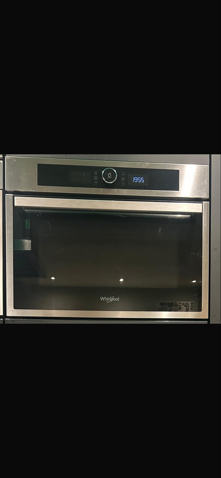 Whirlpool Combimagnetron - Oven werkt, magnetron defect, Witgoed en Apparatuur, Combimagnetron, Ophalen of Verzenden, Inbouw, Niet werkend