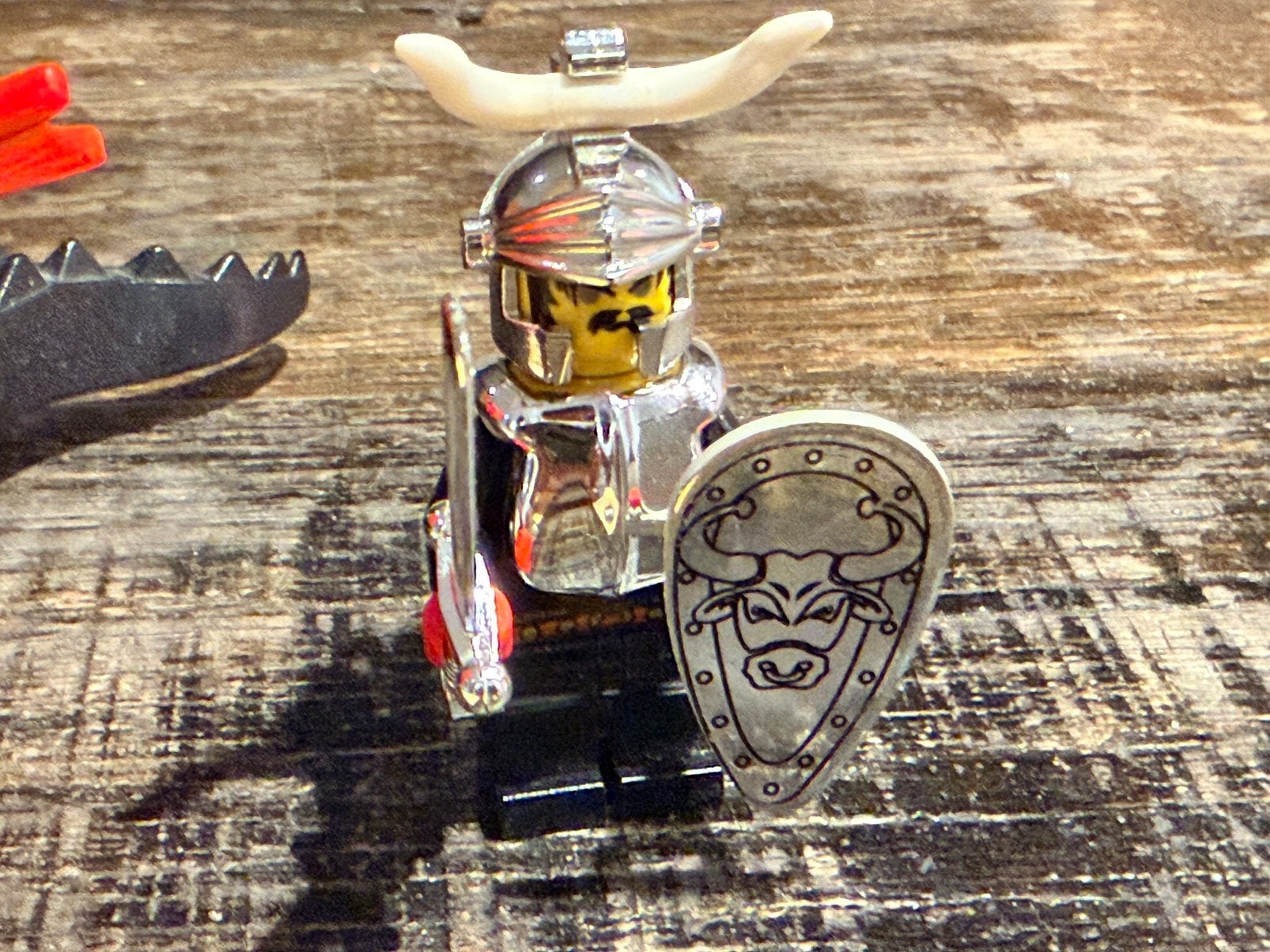 Lego 4818 - Castle / Knight’s Kingdom: Dragon Rider + Extras, Lego, Ophalen of Verzenden, Zo goed als nieuw, Inclusief accessoires