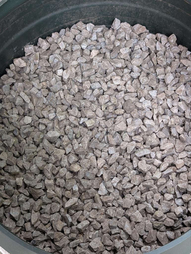 Gratis grind 100 liter., Ophalen, Gebruikt, Grijs
