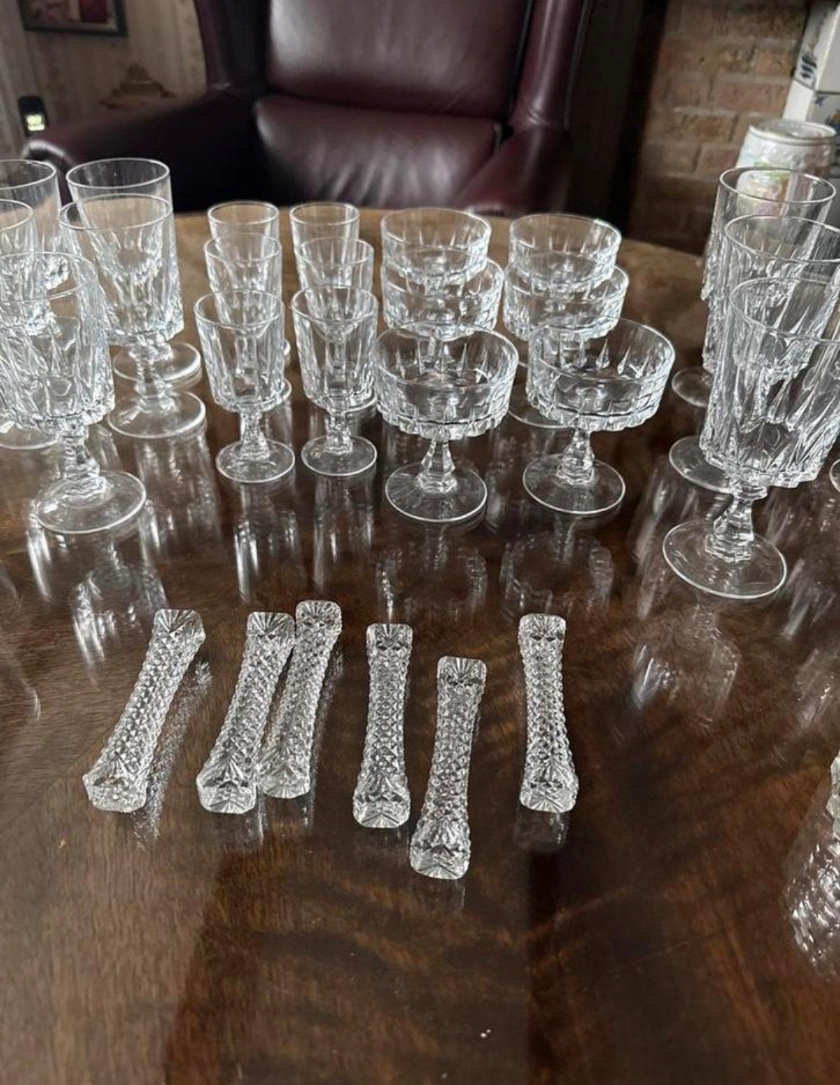 Grote collectie Cristal d'Arques glaswerk en meer, Ophalen of Verzenden