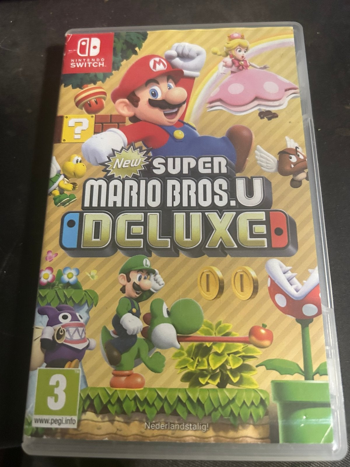 New Super Mario Bros. U Deluxe, Spelcomputers en Games, Games | Nintendo Switch, Ophalen of Verzenden, Zo goed als nieuw, Platform