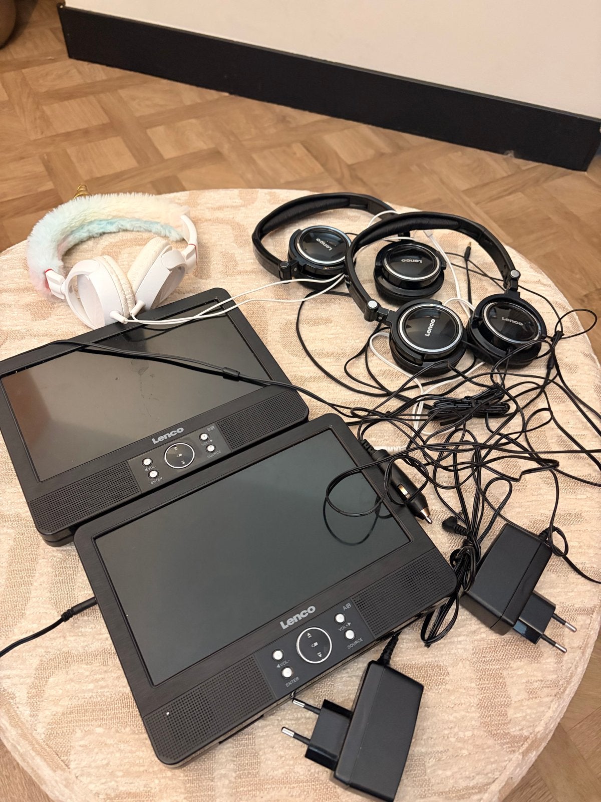 Lenco draagbare DVD-spelers met accessoires, Gebruikt, Draagbaar, Ophalen, Overige merken