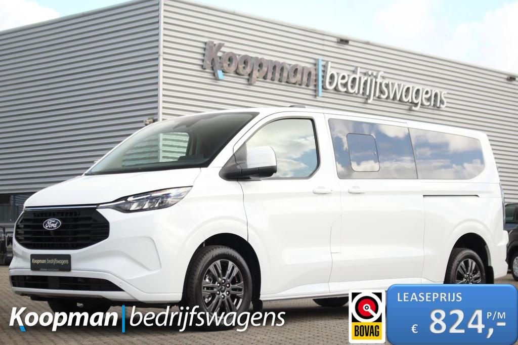 Ford Transit Custom 2.5 PHEV 233pk L2H1 Kombi Limited | 9-Pe, Automatische klimaatregeling, 1850 kg, 2467 kg, Overige brandstoffen