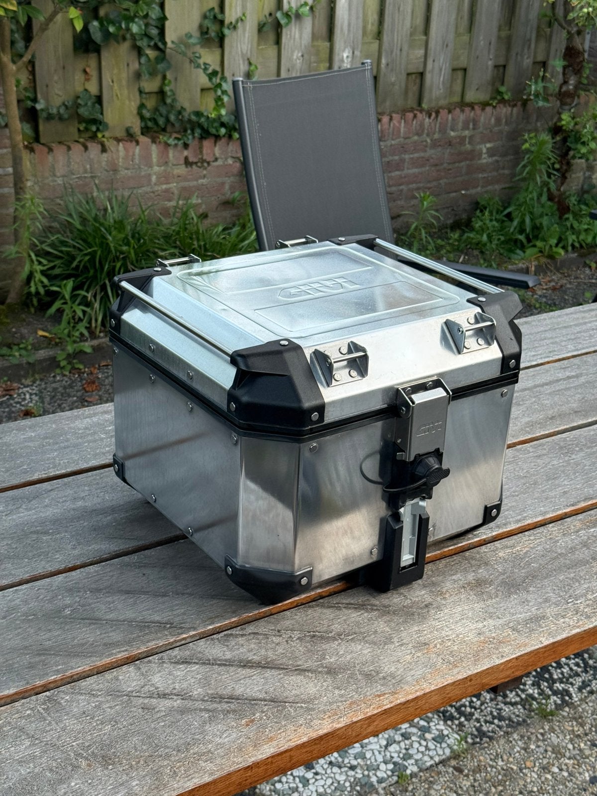 Givi trekker outback 42 liter topkoffer, Ophalen of Verzenden, Gebruikt