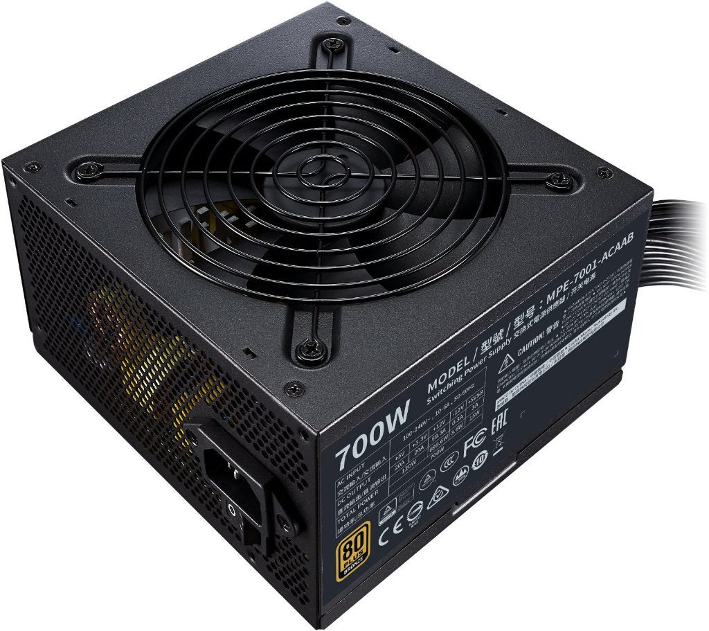 Cooler Master MWE 700 Bronze – V2 Voeding, Computers en Software, Interne voedingen, Ophalen of Verzenden, Zo goed als nieuw
