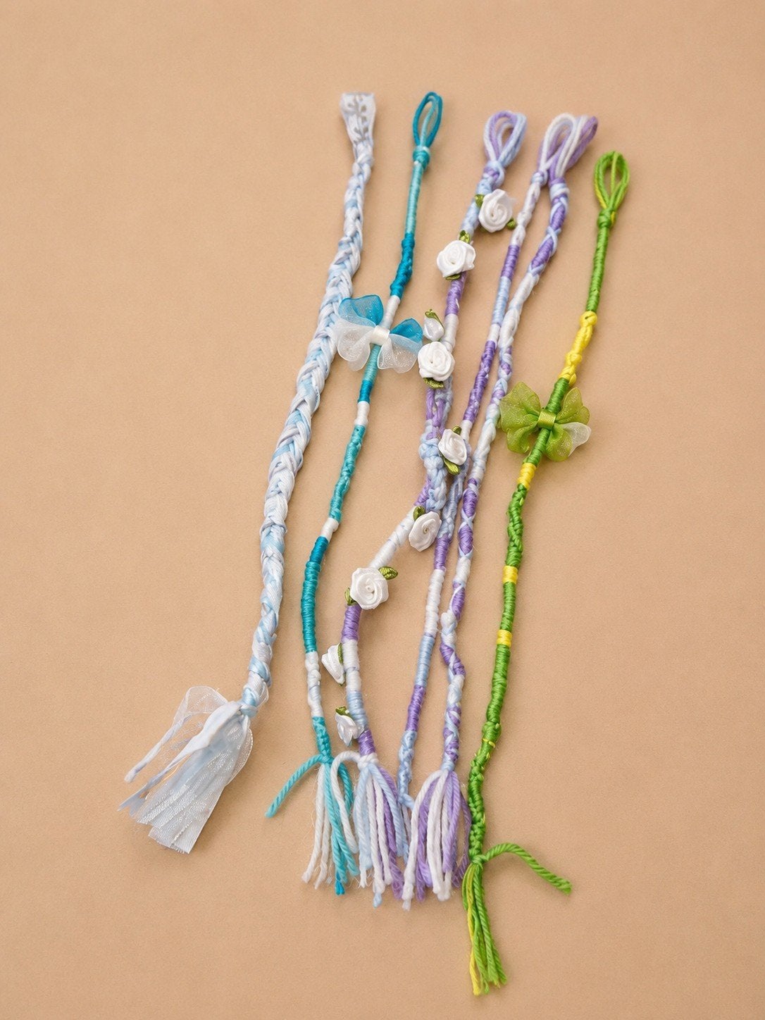 Lolita kawaii dreadlock haarwraps, Eén persoon