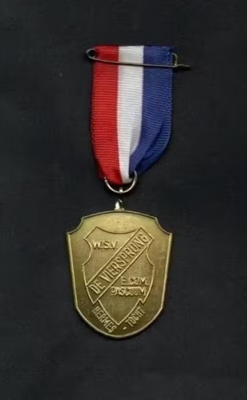 Emmer-Compascuum Medaille WSV De Viersprong Hermestocht., Ophalen of Verzenden, Zo goed als nieuw