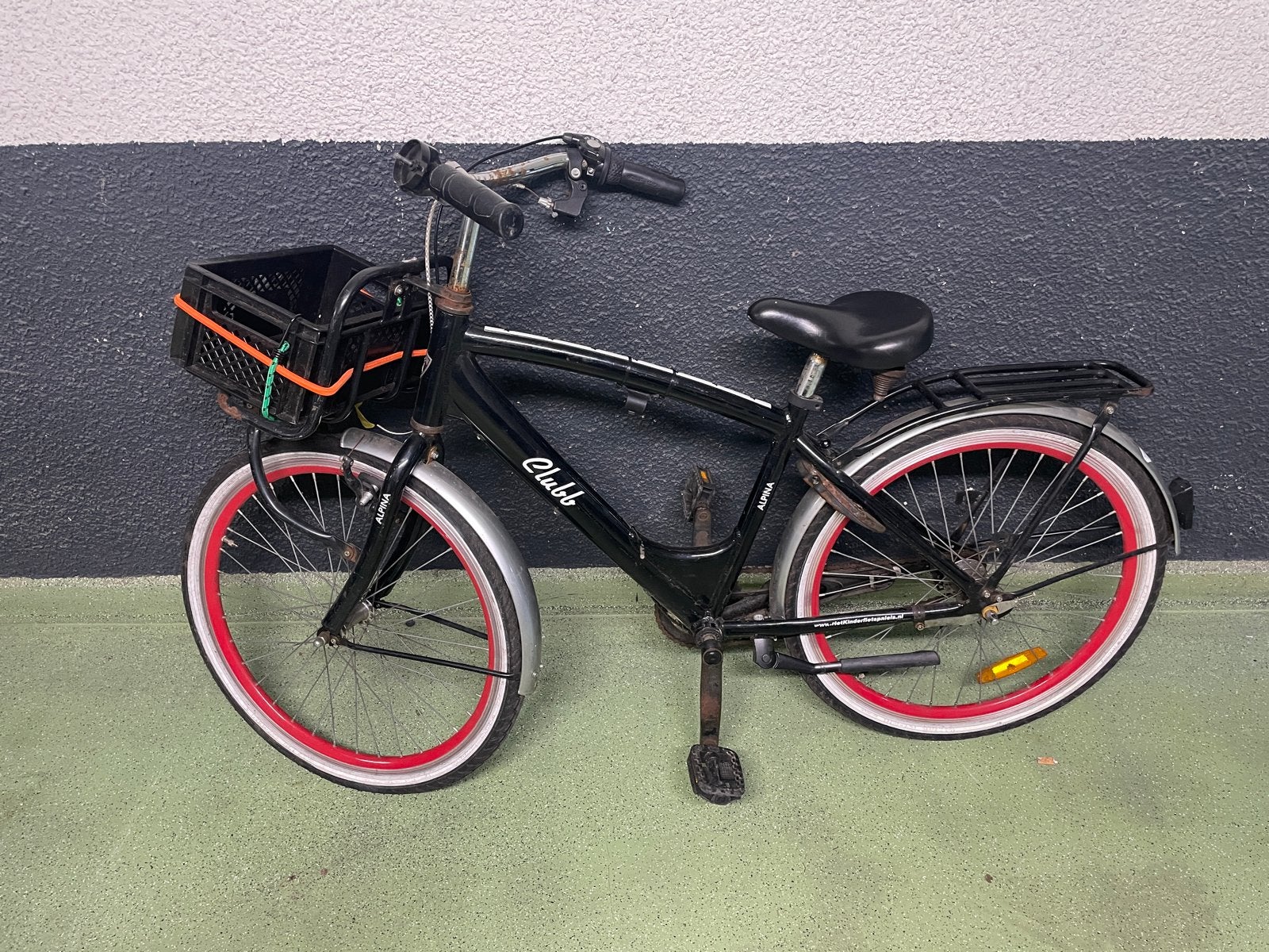 Jongensfiets Alpina Clubb. 24 inch. Met mandje, Ophalen of Verzenden, Gebruikt, Versnellingen