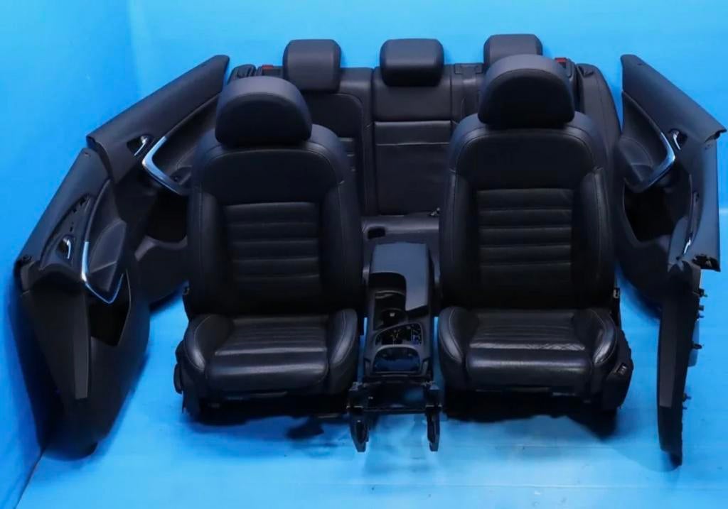 Zwart lederen interieur Opel Insignia A , elektrisch, Auto-onderdelen, Interieur en Bekleding, Ophalen of Verzenden, Gebruikt