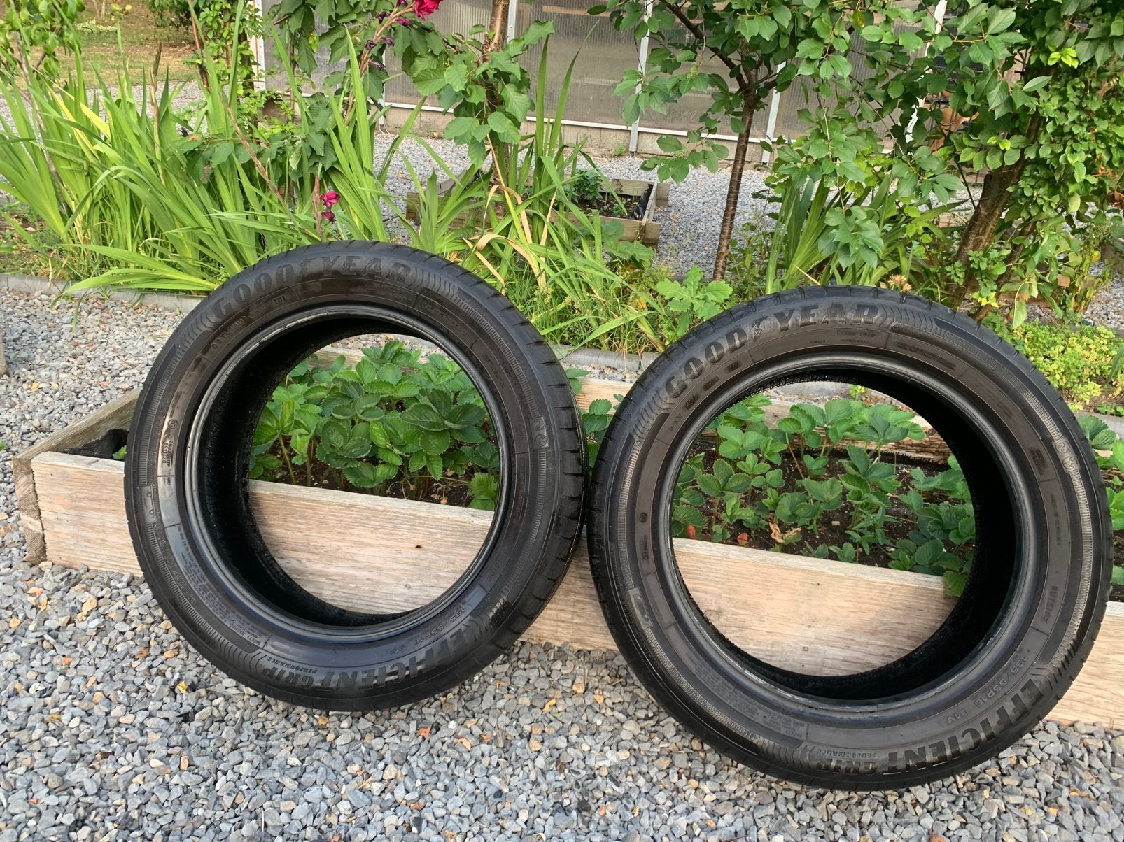✅Set van 2 Goodyear Zomerbanden | 195/55 R16 91V | DOT 2022, Auto diversen, Ophalen