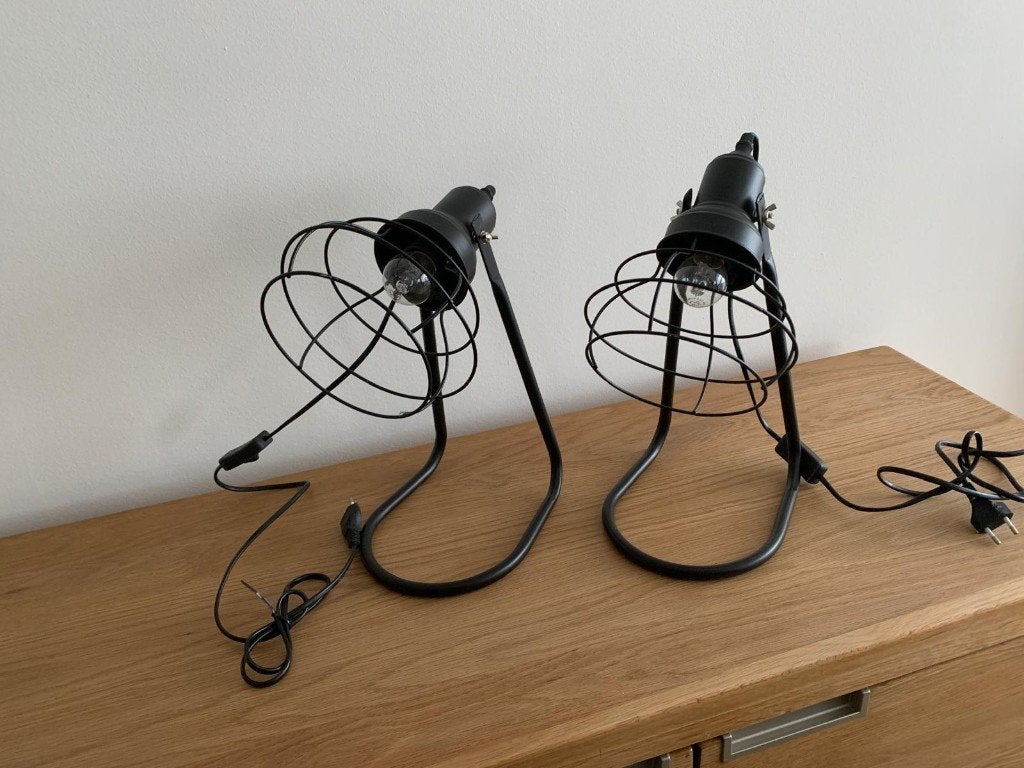 Nachtkastlampjes 2 stuks, Ophalen, Nieuw, Minder dan 50 cm