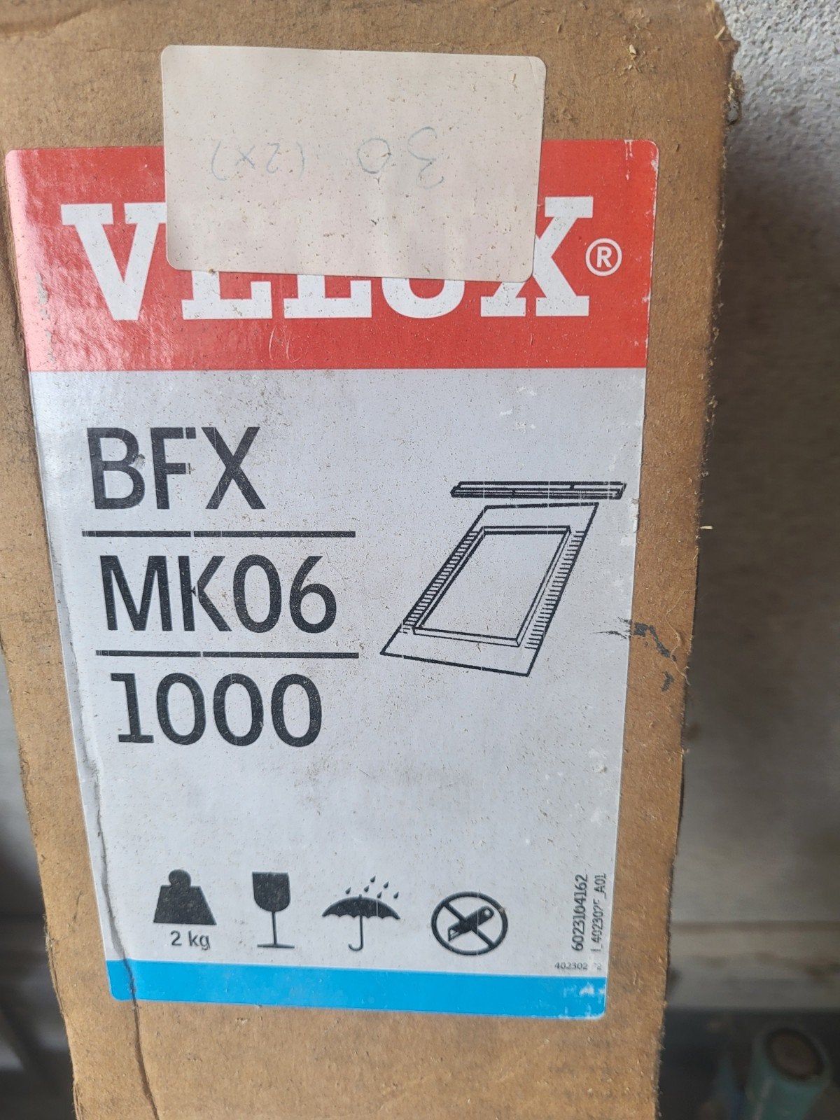 Velux BFX MK06 1000, Ophalen, Nieuw, Dakraam