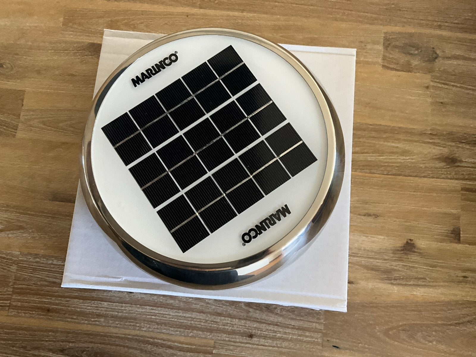 Marinco Dag/Nacht Solar Ventilator RVS, Ophalen of Verzenden, Nieuw, Overige typen