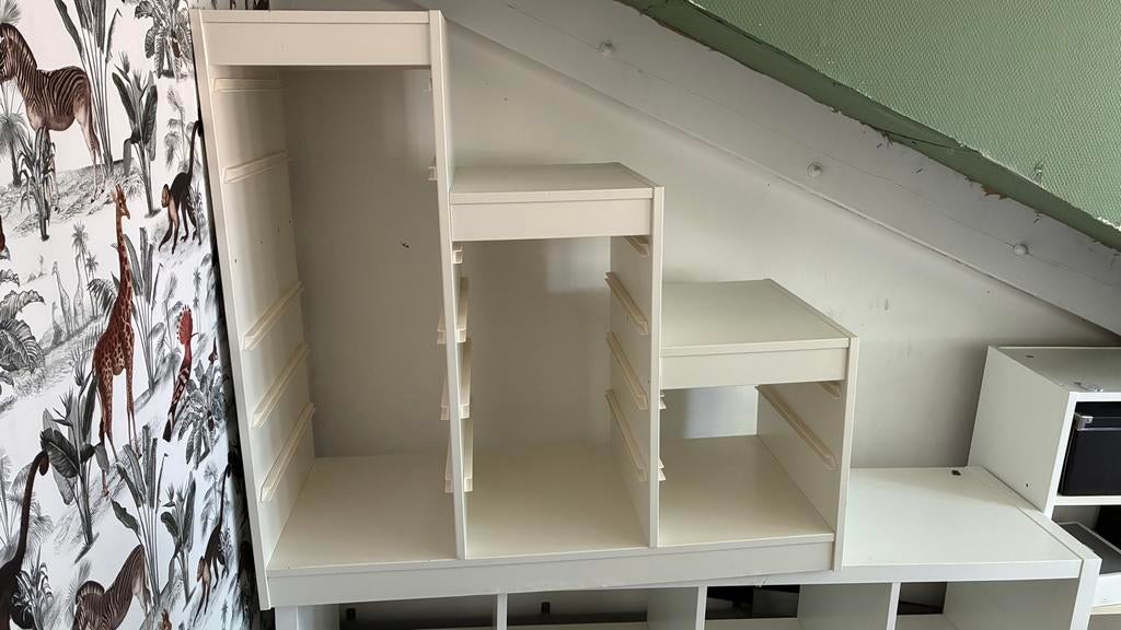 Ikea Trofast kast model trap zonder bakken, Ophalen, Gebruikt