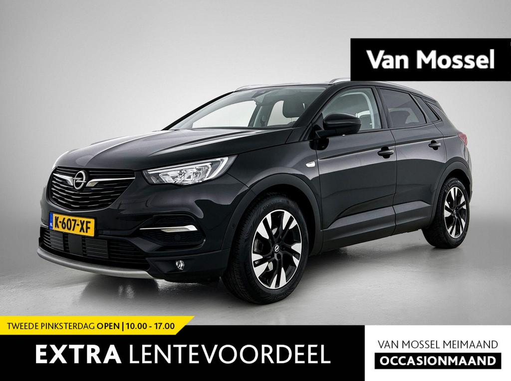 Opel Grandland X 1.2 Turbo Elegance, 12 maanden, Gebruikt, 1199 cc, Leder en Stof
