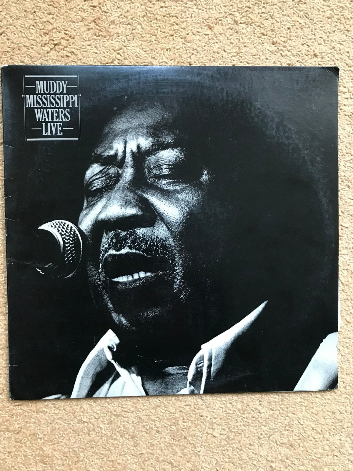 Muddy Waters - Muddy "Mississippi" Waters live, Cd's en Dvd's, Vinyl | Jazz en Blues, Ophalen, LP, Gebruikt, 12 inch
