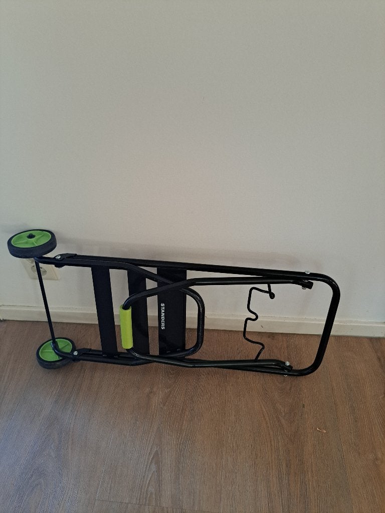 Trolley voor rolkoffer of reistas, Ophalen, Zwart, 30 cm of meer