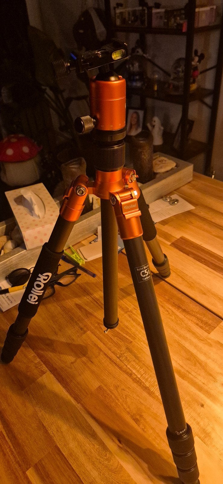 rollei carbon statief., Ophalen, Monopod functie, Driepoot, Zo goed als nieuw