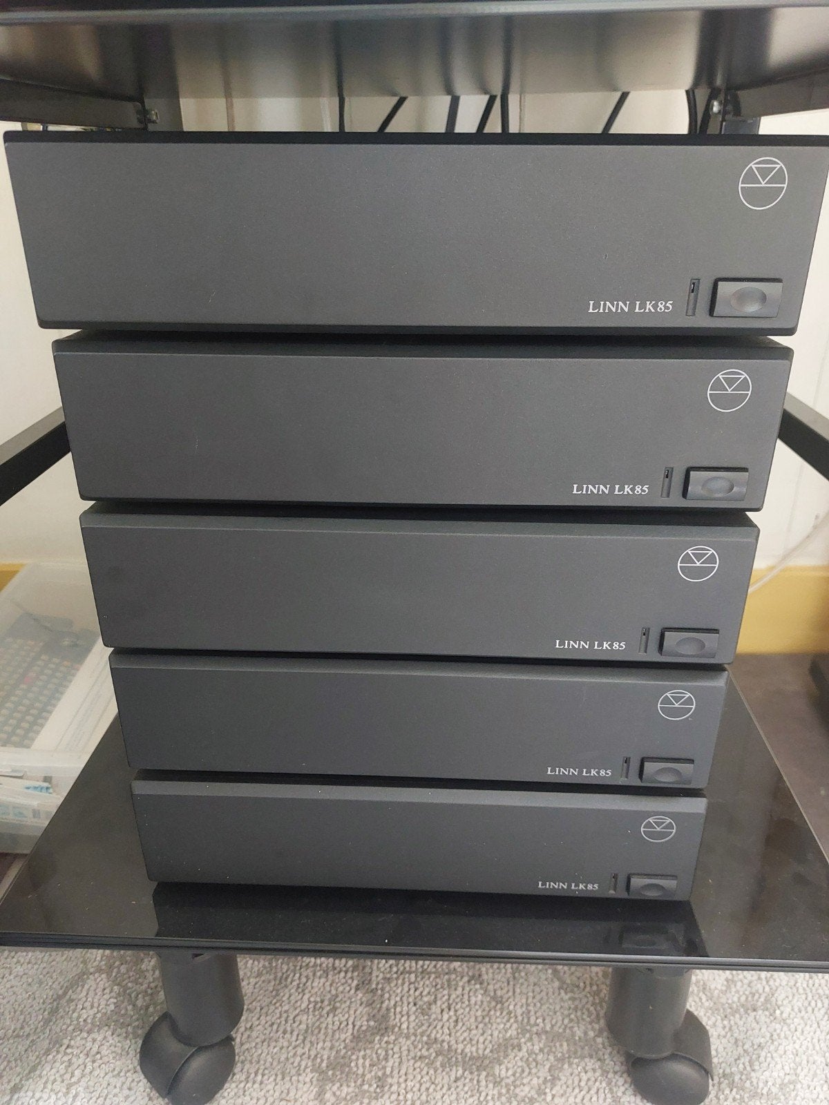 Linn LK85 eindversterker, Overige merken, Gebruikt, Ophalen of Verzenden, 60 tot 120 watt