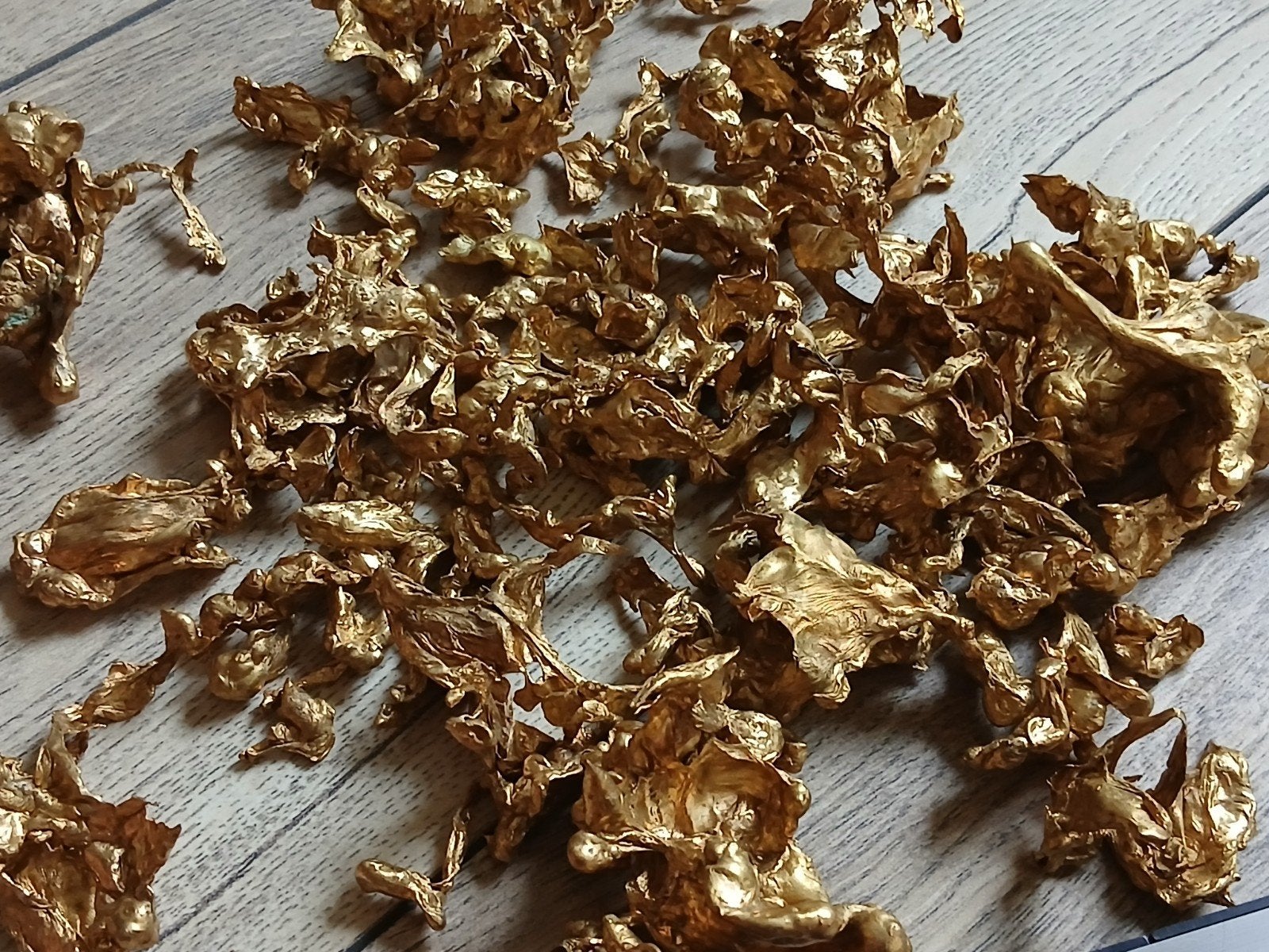smeltschroot goud nuggets CPU PC recycle goud koper, Postzegels en Munten, Edelmetalen en Baren, Goud, Ophalen of Verzenden