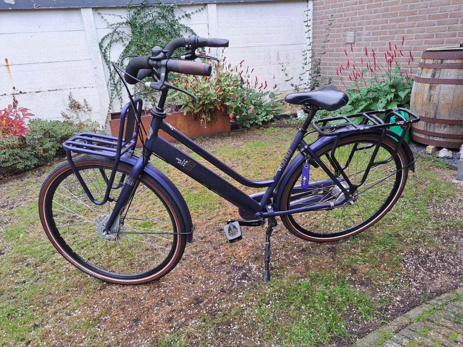Blauwe BSP La Dolce vita VII mamafiets - 7 Versnellingen, Versnellingen, Trommelrem, Ophalen, Overige merken