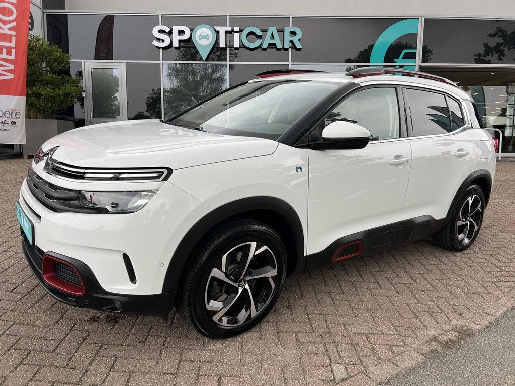 Citroën C5 Aircross 1.6 Plug-in Hybrid 225 Feel Achteruitri, Auto's, Citroën, Gebruikt, 4 cilinders, C5 Aircross, Wit