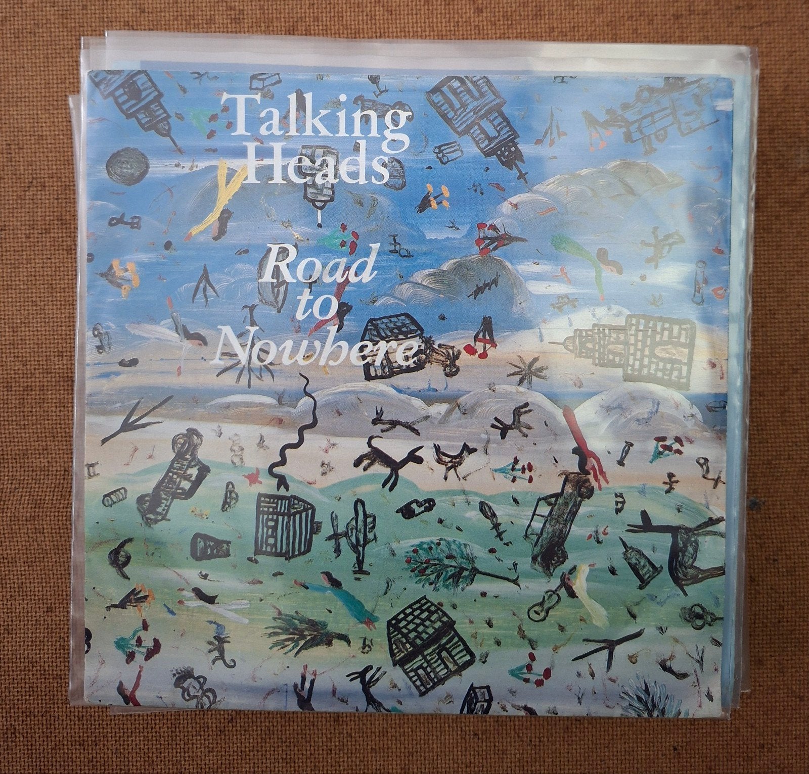 Talking heads  - Road to nowhere - Single is TOP, Ophalen of Verzenden, Gebruikt, 7 inch, Pop