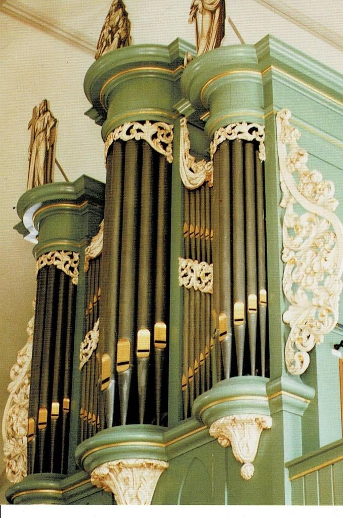 Waalwijk-Besoyen, interieur Herv. Kerk, Ophalen of Verzenden, Ongelopen, Noord-Brabant