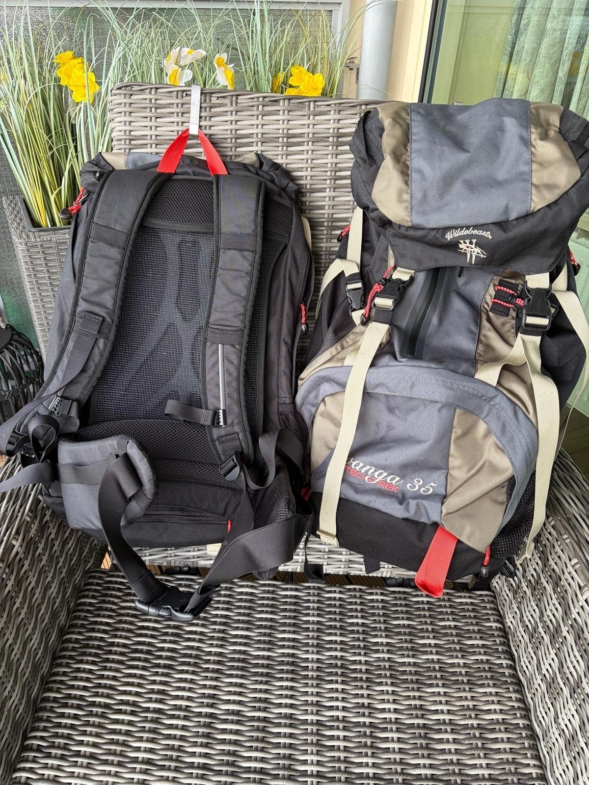 Wilderness Equipment Kanga 35 Rugzak - Grijs/Zwart, Ophalen of Verzenden, Gebruikt