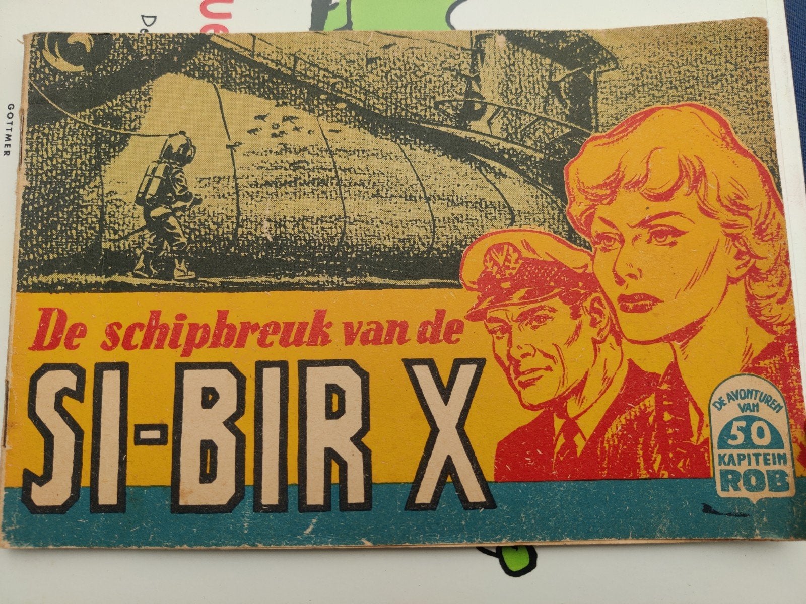 Kapitein Rob Si-bir x stripboek, Ophalen of Verzenden