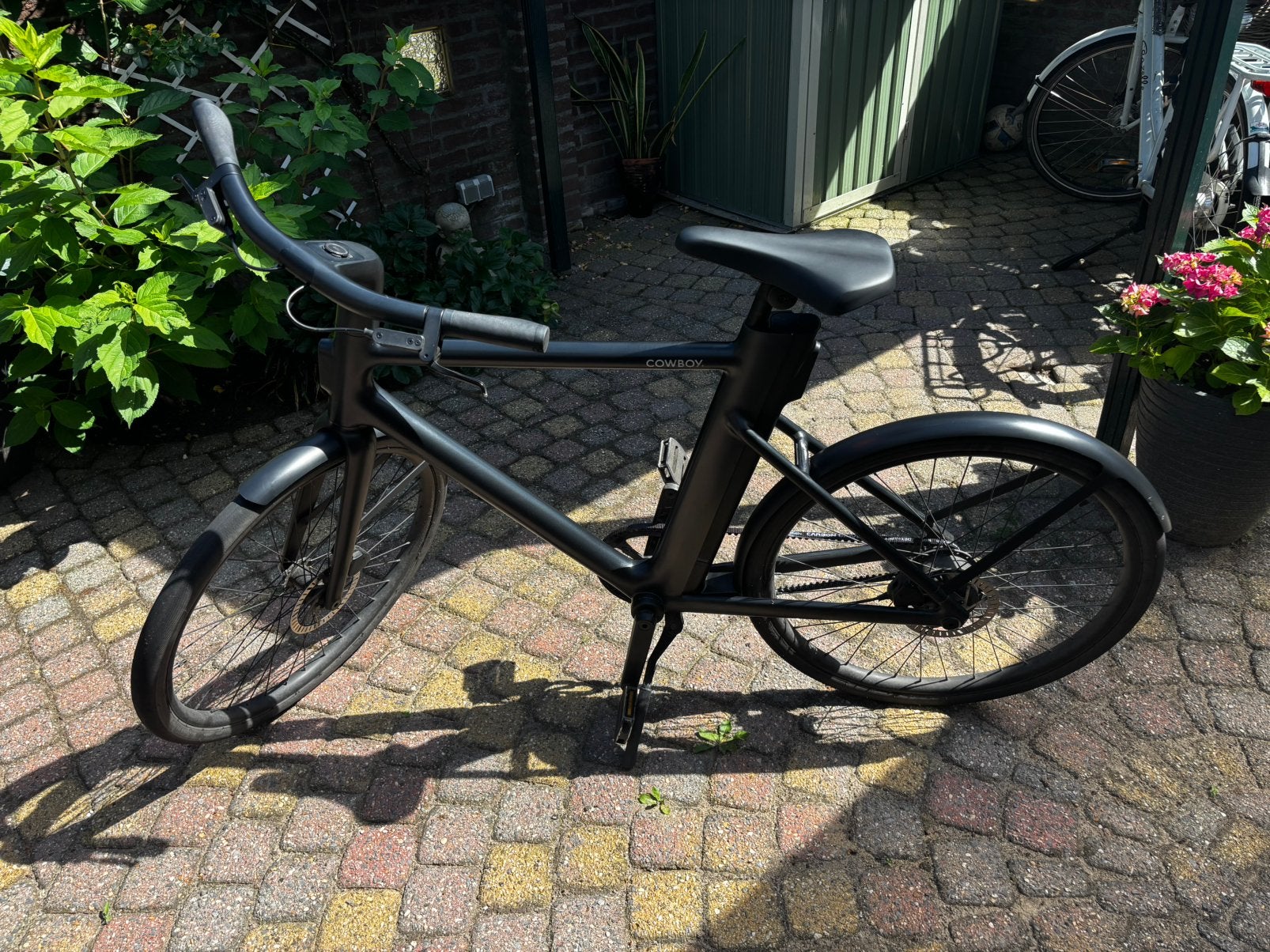 Cowboy Cruiser Black, Fietsen en Brommers, Elektrische fietsen, Zo goed als nieuw, Cowboy, 55 tot 59 cm, Ophalen