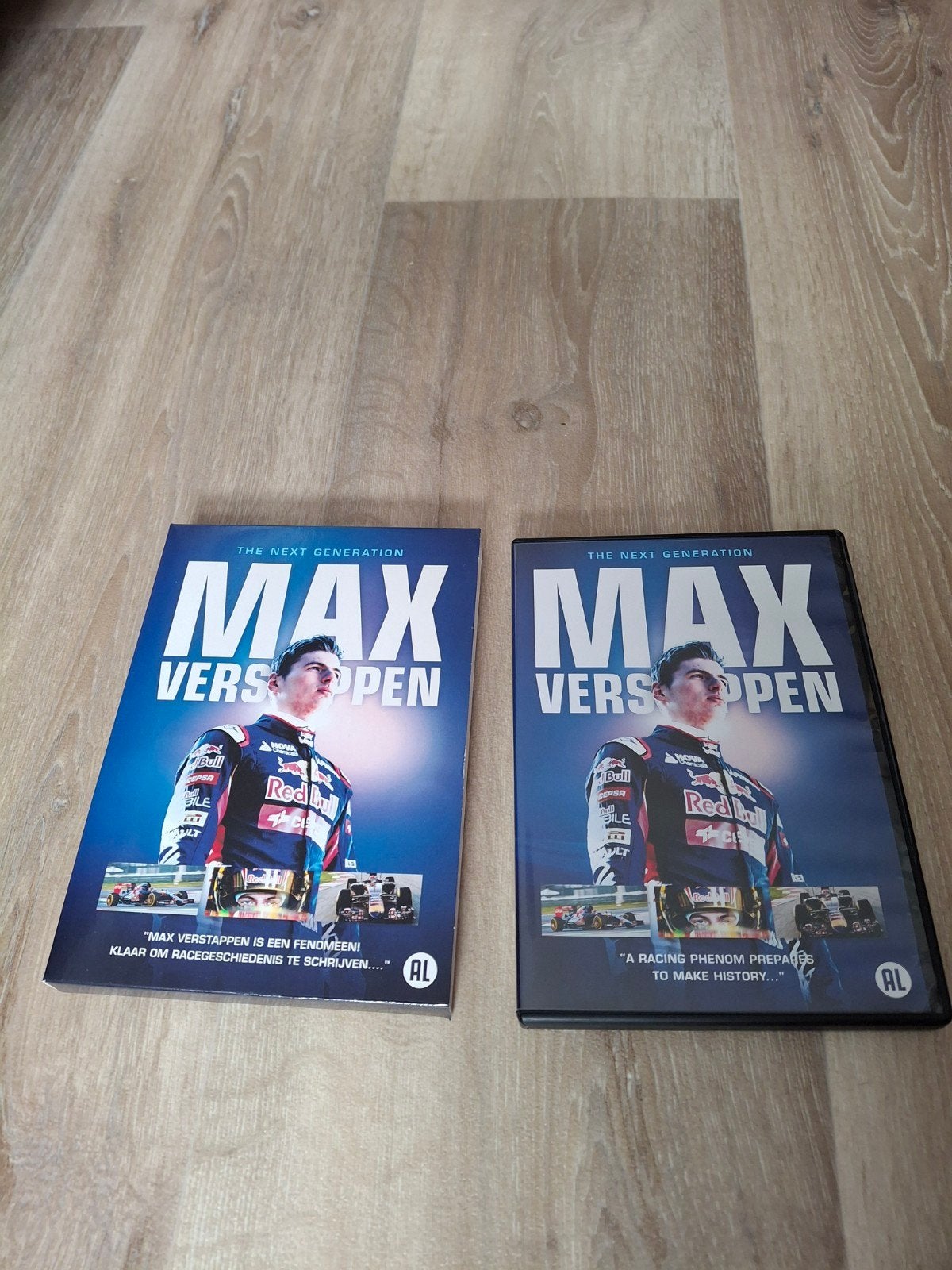 Max Verstappen DVD "the next generation", Ophalen of Verzenden, Zo goed als nieuw, Formule 1